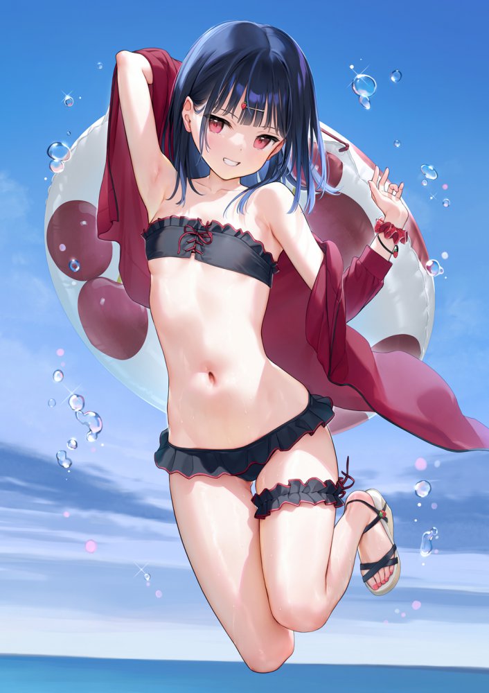 【二次】水着女子画像　その５５